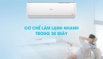 Điều hòa Casper inverter GH-09IS33 đã trang bị cho mình chế độ làm lạnh nhanh