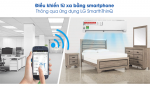 Chiếc điều hòa LG Inverter được tích hợp bộ phát wifi