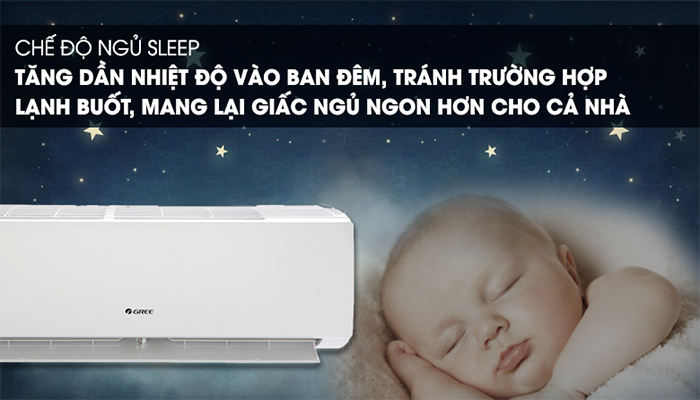 Các tính năng cần có trên điều hòa Gree khi chọn điều hòa cho phòng ngủ