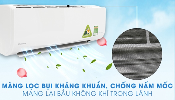 Tìm hiểu qua các tính năng lọc khí trên điều hòa Daikin