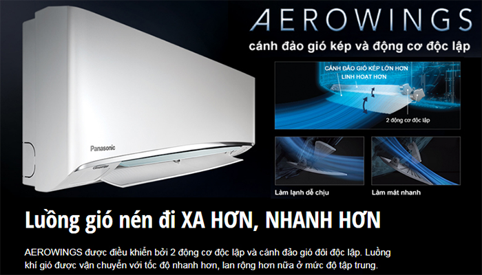 Điều hòa Panasonic 12000btu có nhiều dòng với những tính năng công nghệ