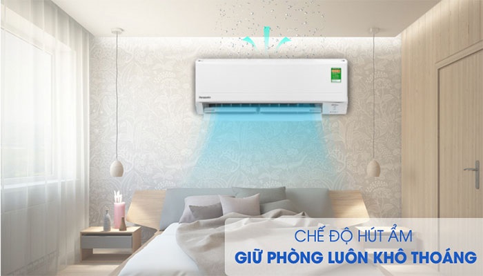 Nên dùng chế độ Dry trên điều hòa Panasonic trong trường hợp nào?