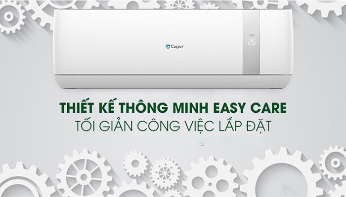 Điều Hòa Casper GC-12IS33 thiết kế truyền thống không bao giờ lỗi mốt