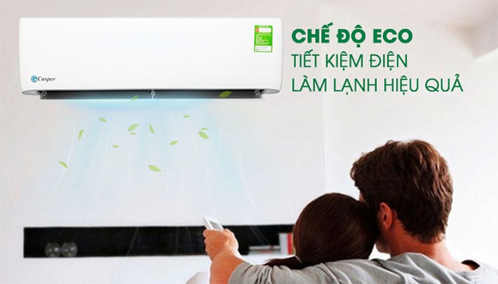Điều hòa Casper MC-18IS33 là dòng máy inverter tiết kiệm điện