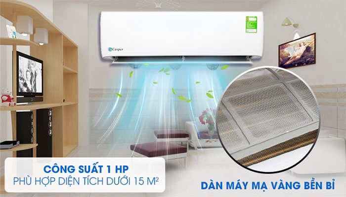 Điều hòa Casper SC-18FS33 thỏa mãn các tiêu chí chất lượng tốt