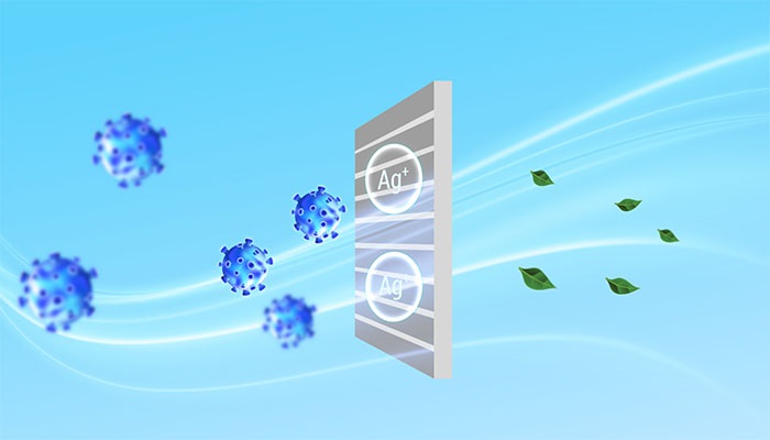 Điều hòa Casper 2 chiều được trang bị hệ thống lưới lọc đa chiều Air Fresh