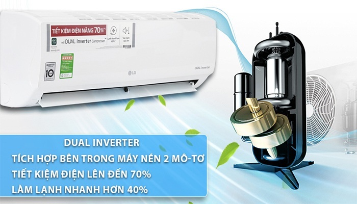 Máy lạnh LG trang bị hệ thống kết nối Wifi hiệu quả
