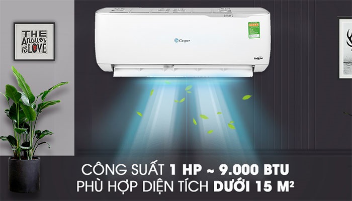 Nên sử dụng Casper 2 chiều dòng inverter hay dòng máy thường?