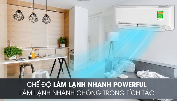 Công nghệ inverter của Panasonic giúp máy luôn hoạt động ổn định