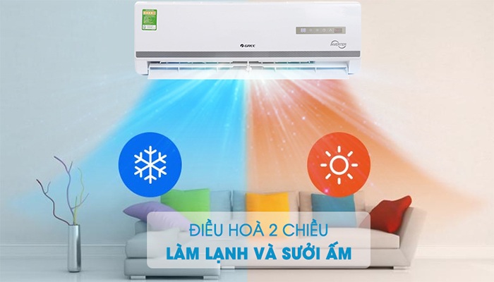 Ưu điểm của chiếc điều hòa Gree 2 chiều