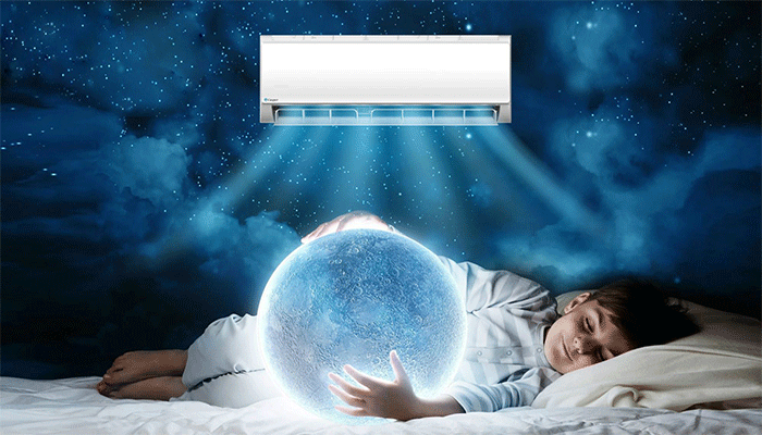 Điều hòa Casper GC-09IS33 sẽ làm lạnh từ từ đến nhiệt độ lý tưởng