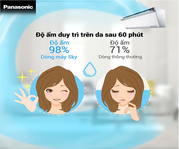 Nên hẹn giờ tắt điều hòa Panasonic khi ngủ vào ban đêm trước 2 tiếng