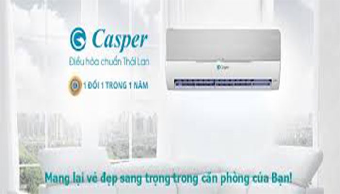 Điều hòa Casper có 2 dòng sản phẩm chính là điều hòa inverter và điều hòa cơ