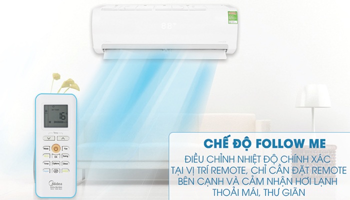 Điều hòa inverter Midea mang đến hiệu quả hoạt động cao