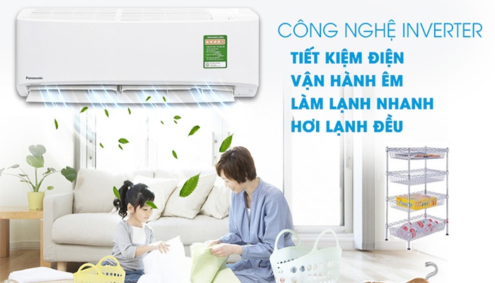 Căn phòng luôn khô ráo với chức năng hút ẩm của Panasonic
