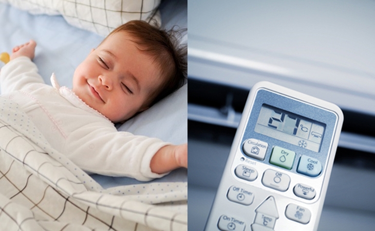 Cách sử dụng điều hòa an toàn cho bé
