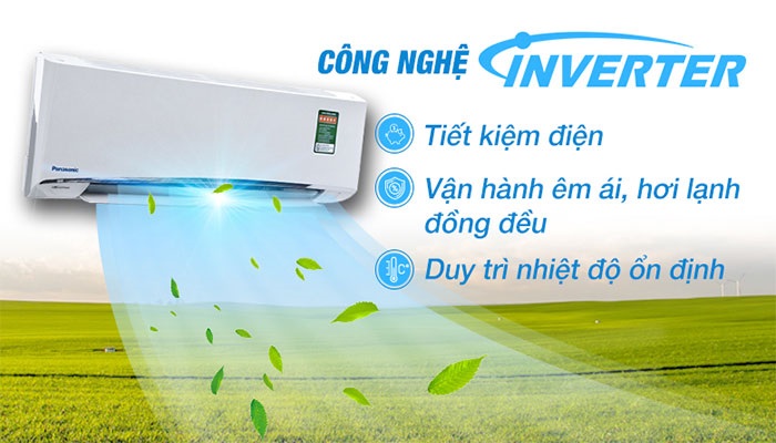 6 ưu điểm của điều hoà Panasonic CU/CS-XPU12WKH-8 1 chiều inverter