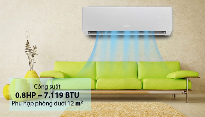 Điều hòa Gree GWC07PA đột phá không lo về giá