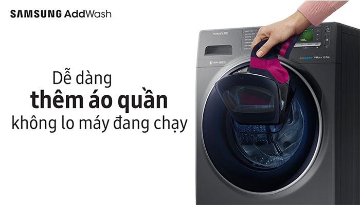 Tìm hiểu công nghệ giặt hơi nước trên máy giặt Samsung