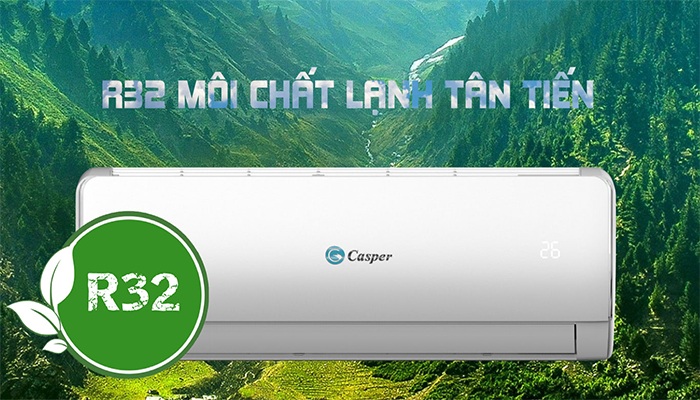 Điều hòa Casper gas R32 hay Gas R410A tốt hơn?