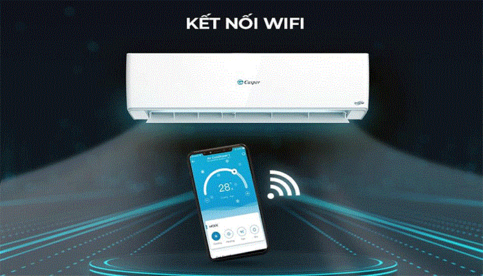 Điều hòa Casper lọc bụi mịn PM2.5 điều khiển bằng điện thoại