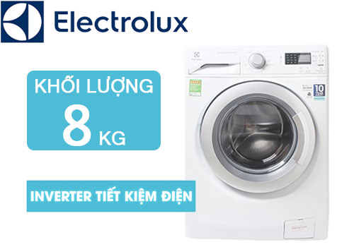Siêu Thị Điện Máy - Nội Thất Chợ Lớn - 🔹 Máy giặt #Electrolux 8.0 Kg  EWF8025 giảm 20% Giá còn: 6.990.000 (Was: ̶8̶̶.̶̶6̶̶9̶̶0̶̶.̶̶0̶̶0̶̶0̶) -  Sản xuất tại Thái Lan - Bộ