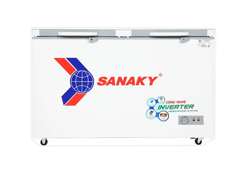 Tủ đông Sanaky mặt kính cường lực màu xám 280 lít inverter VH-3699A4K