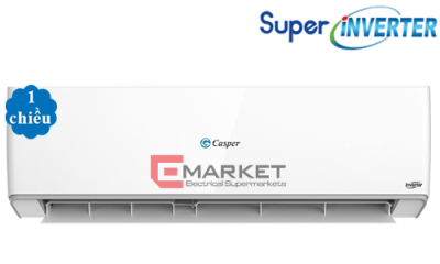 Điều hoà Casper 1 chiều 12000btu inverter PM2.5 Wifi GC-12TL25